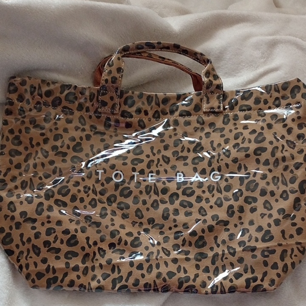 Leopard Print Tote Bag